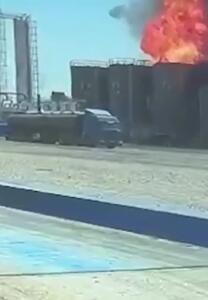 انفجار در پالایشگاه دارمان کردستان عراق