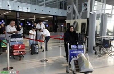 ثبت ۸۳ پرواز و جابهجایی بیش از ۹ هزار مسافر در فرودگاه بینالمللی کیش