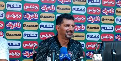 حسینی: دیر شروع کردیم و در دقایق پایانی بازی به مشکل بر میخوریم (ویدئو)