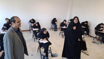 آزمون سراسری با امنیت کامل در مراغه برگزار شد