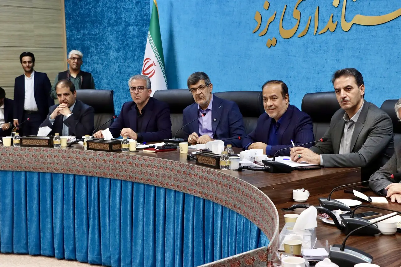  نشست خبری استاندار یزد با اصحاب رسانه برگزار شد