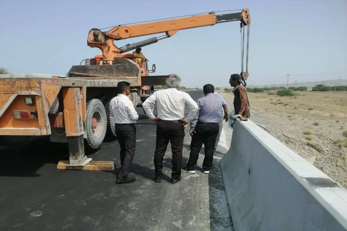 گامهای نهایی برای افتتاح ۱۰ کیلومتر از محور مواصلاتی سیریک ـ میناب در هفته دولت