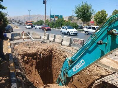 توسعه زیرساختهای مدیریت آبهای سطحی در منطقه ۴ شیراز