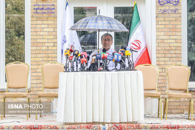 نشست خبری استاندار خراسان رضوی - بیمارستان امام رضا (ع)