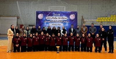قهرمانی نفت امیدیه در لیگ بسکتبال زنان باشگاههای خوزستان