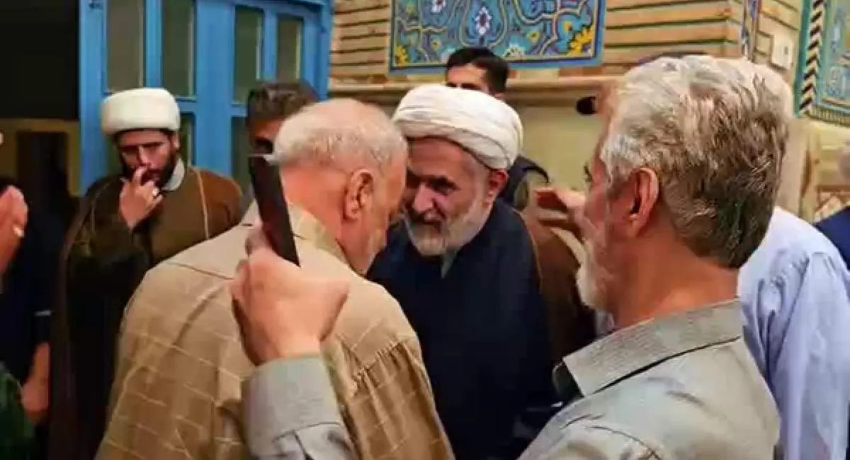 لحظاتی از حضور حجتالاسلام طائب در مسجد مقدس جمکران | جهان نیوز