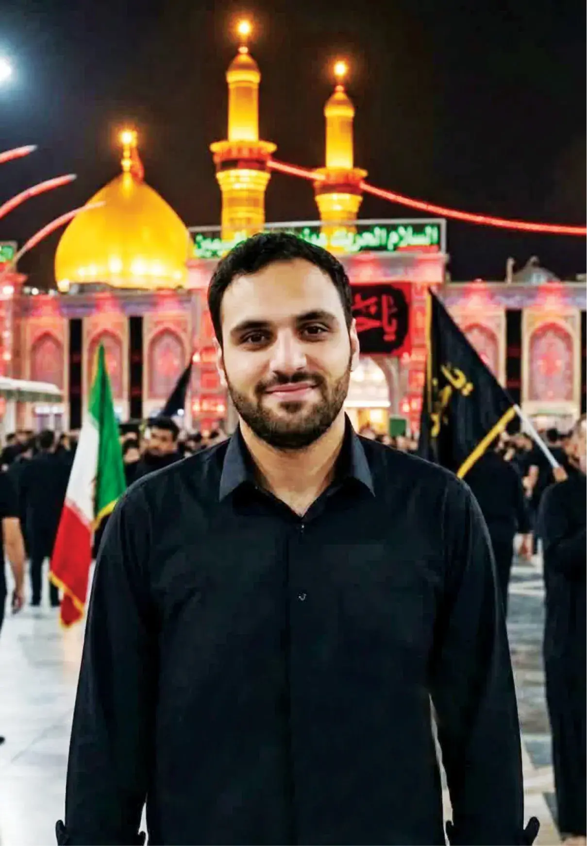 جانم سوخت ولی در مصیبتش صبر کردم