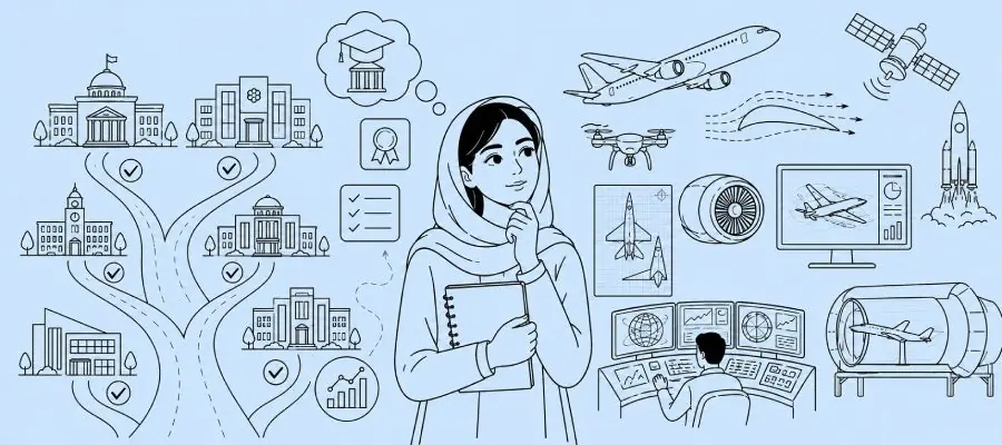 بررسی بهترین دانشگاه ها و آینده شغلی رشته مهندسی هوافضا | جاب ویژن