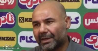  ویدیو| سرمربی استقلال: ما اینجا تشویقی نداریم؛ گل زدن تضمین بازی کردن نیست!