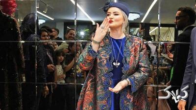  نعمیه نظام‌دوست مدل لباس مجلسی شد+تصاویر - مجله اینترنتی کولاک