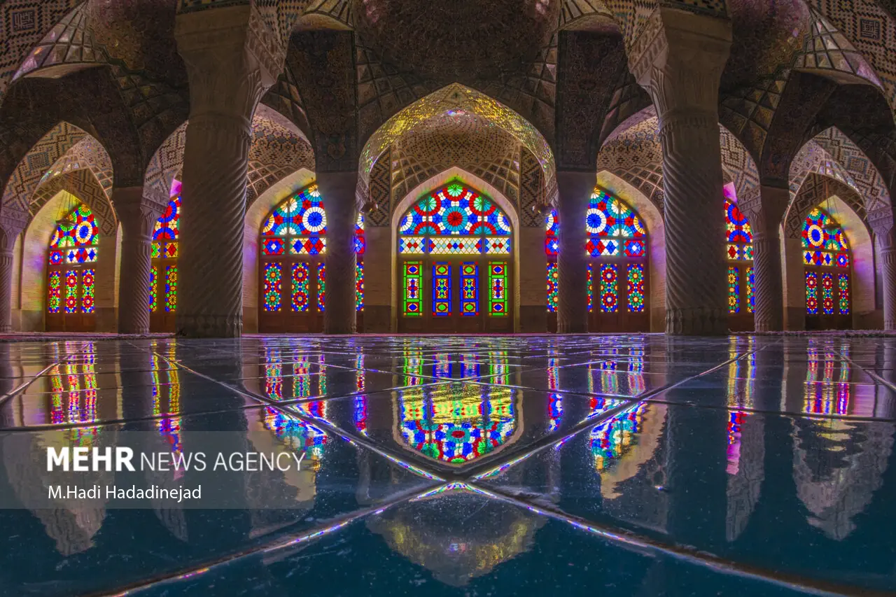  مسجد جهانی نصیرالملک شیراز