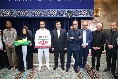  بدرقه پرچمداران کاروان «فرشته‌های میناب» در رواق دارالذکر - پارس فوتبال