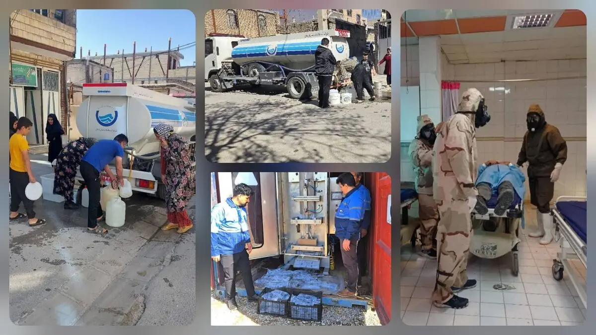 لرستان آب پایدار ندارد / آب ۱۳۰ هزار مشترک خرم آباد در کمتر از یک ساعت برگشت + عکس و فیلم