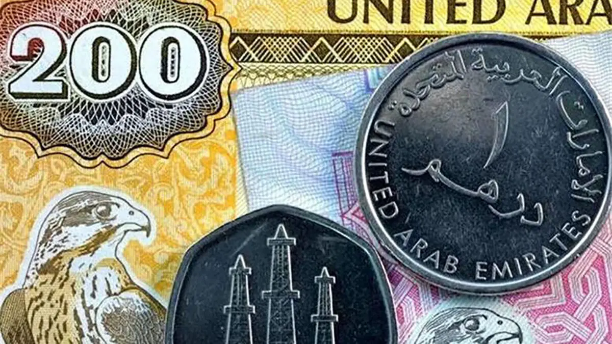  قیمت درهم امروز شنبه 31 مرداد 1405