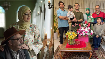 فیلم/ خانه ستاره سادات قطبی و شهرام شکیبا شبیه قصرهای قدیمی شد! از پیانو و کتابخانه تا فرش لاجوردی و گل های غول پیکر