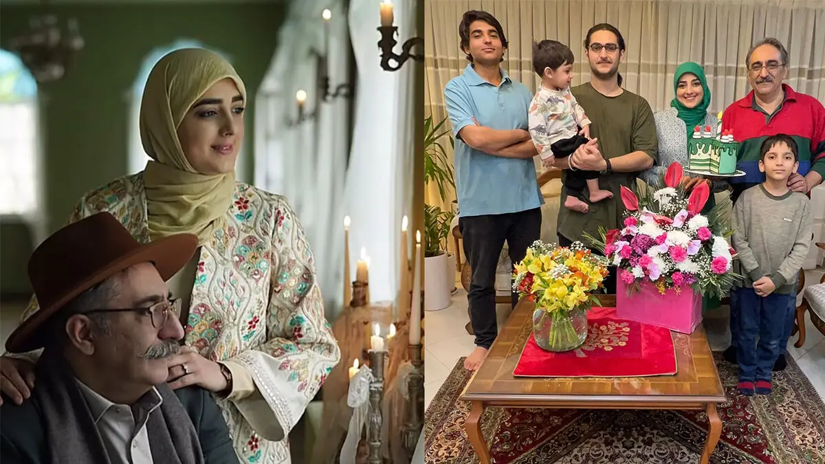 فیلم/ خانه ستاره سادات قطبی و شهرام شکیبا شبیه قصرهای قدیمی شد! از پیانو و کتابخانه تا فرش لاجوردی و گل های غول پیکر