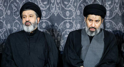  عکسی که ایسنا از سیدمسعود و سیدمیثم خامنه‌ای منتشر کرد