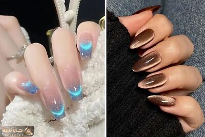 ایده ای جدید و خاص برای ژلیش ناخن؛ لاک ژل آیس و فرم هایی که بهش فوق العاده میان