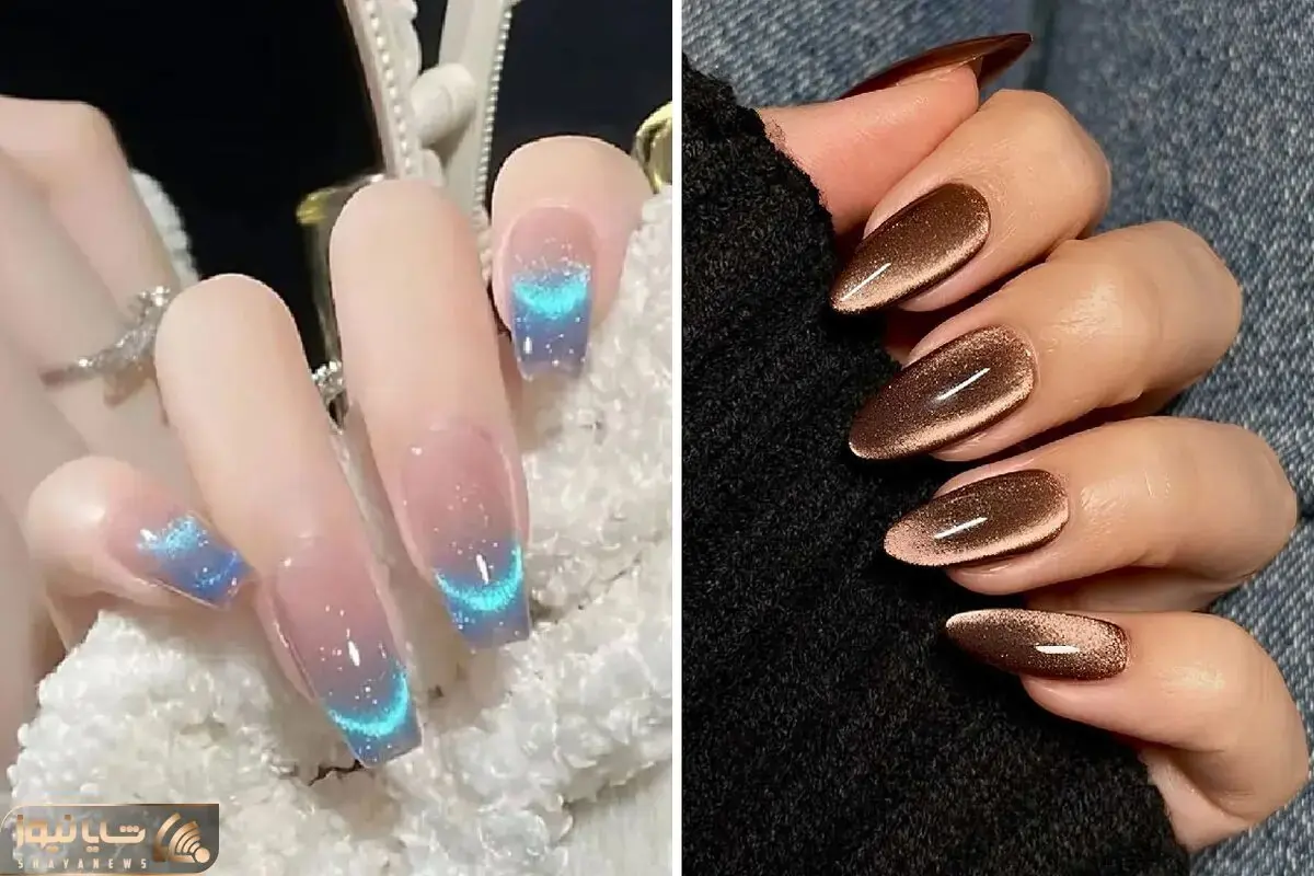 ایده ای جدید و خاص برای ژلیش ناخن؛ لاک ژل آیس و فرم هایی که بهش فوق العاده میان