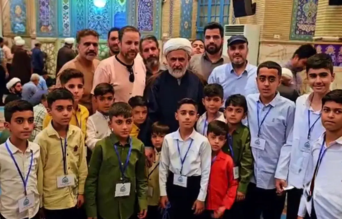  لحظاتی از حضور حجت‌الاسلام‌والمسلمین طائب، رئیس سازمان بسیج مستضعفین در مسجد مقدس جمکران