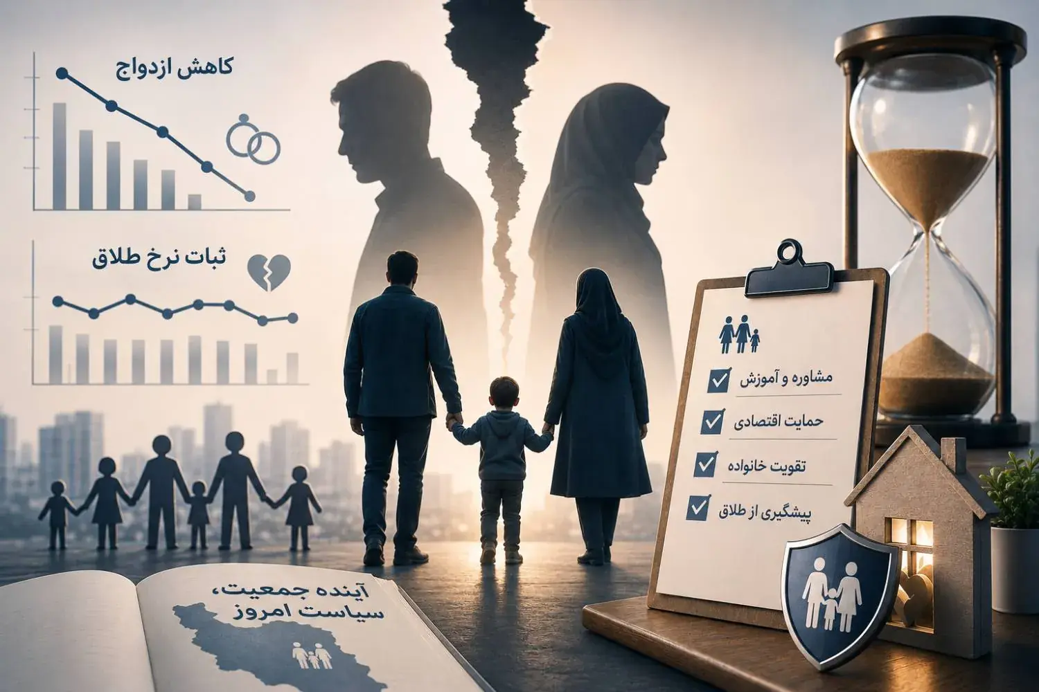  طلاق؛ حلقه فراموش شده در معادله بحران جمعیت