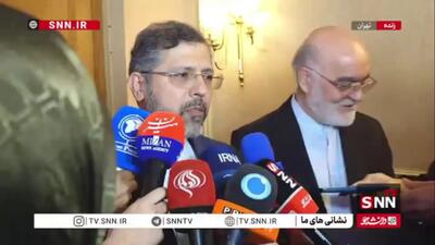 خطیبزاده: دستگاه دیپلماسی اجازه نخواهد داد هیچ مجرمی بدون کیفر باقی بماند/ تروریسم، خوب و بد ندارد