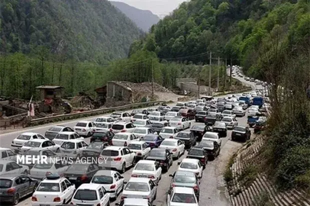  جاده چالوس یکطرفه شد