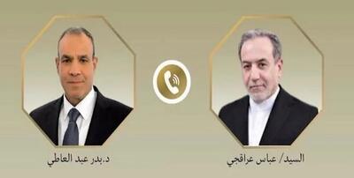  رایزنی عراقچی با همتای مصری درباره تحولات منطقه