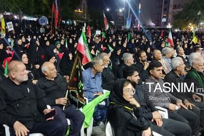  آیین چهلمین روز تدفین آقای شهید ایران در بوشهر - تسنیم