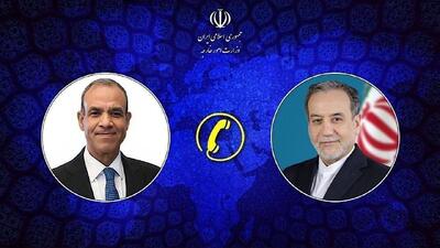گفتوگوی تلفنی وزرای امور خارجه ایران و مصر