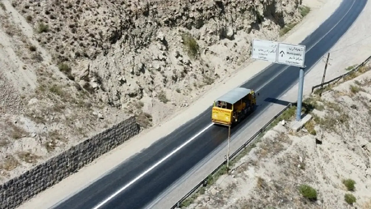خطوط ایمنی بر ۵۶۰ کیلومتر از راههای مازندران نقش بست