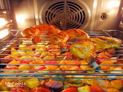  طرز تهیه مرغ برشته و ترد مخصوص دورهمیها | آخرین خبر