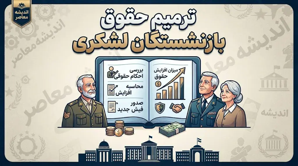 صفرتاصد ترمیم حقوق بازنشستگان لشکری