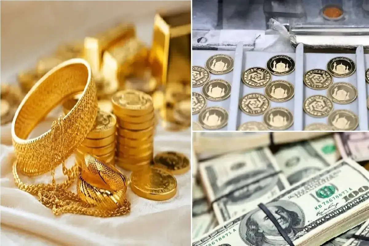 قیمت طلا، سکه، دلار و انواع ارز یکشنبه ۱ شهریور ۱۴۰۵/ افزایش قیمت دلار و طلا