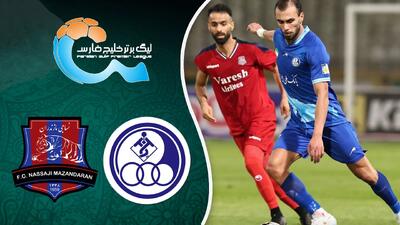 خلاصه بازی استقلال خوزستان - نساجی
