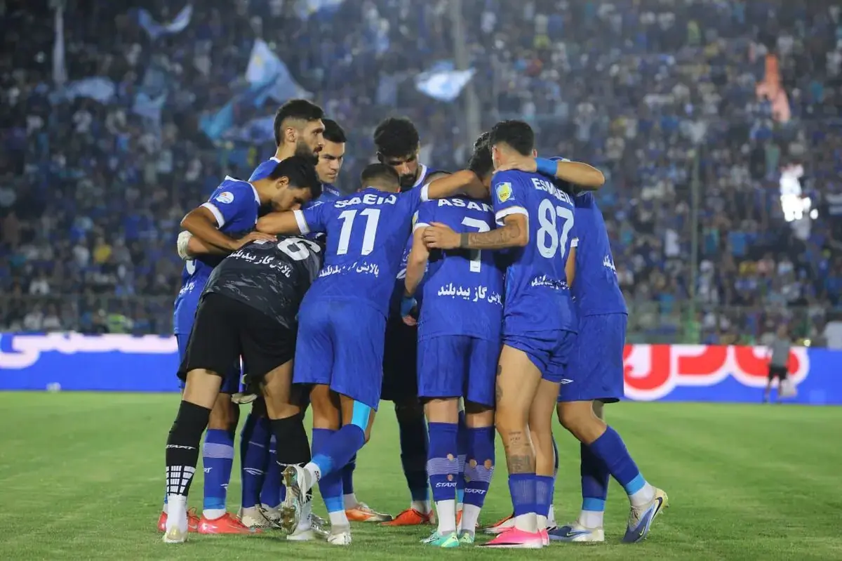استقلال آسمان لیگ را آبی کرد!