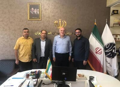 دیدار صمیمانه فلاحدوست با مدیرکل ورزش و جوانان استان تهران