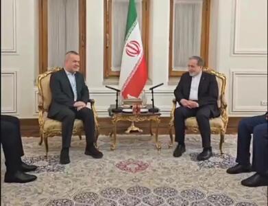 دیدار نماینده حزبالله در پارلمان لبنان با عراقچی