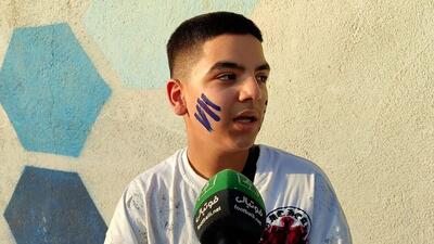  هوادار استقلال که با پولش به جای آزمایش به ورزشگاه آمده است