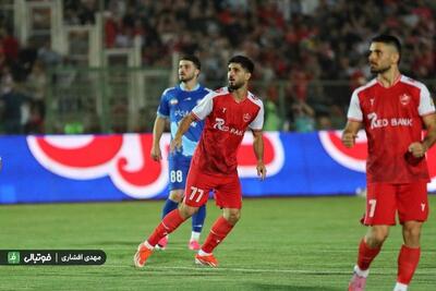  آمار عجیب هافبک پرسپولیس؛ 611 روز فاصله دو گل خدابنده‌لو بود!