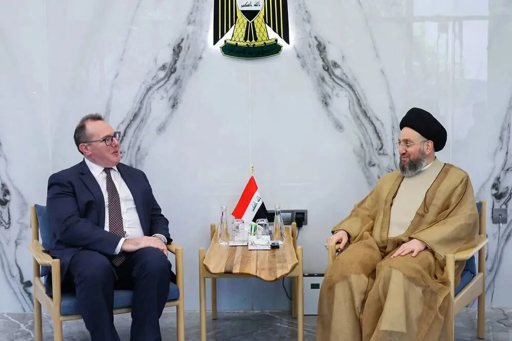 عمار حکیم در دیدار با دیپلمات آمریکایی: سلاح گروههای مسلح عراقی باید تحویل داده شود