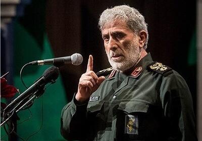  پیام هشدار آمیز سردار قاآنی؛ فلسطین آرمانی زنده و تغییرناپذیر است