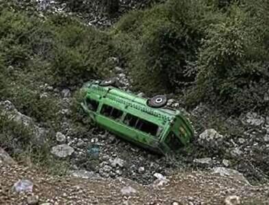  آخرین خبر از حادثه سقوط ون به دره در محور هراز