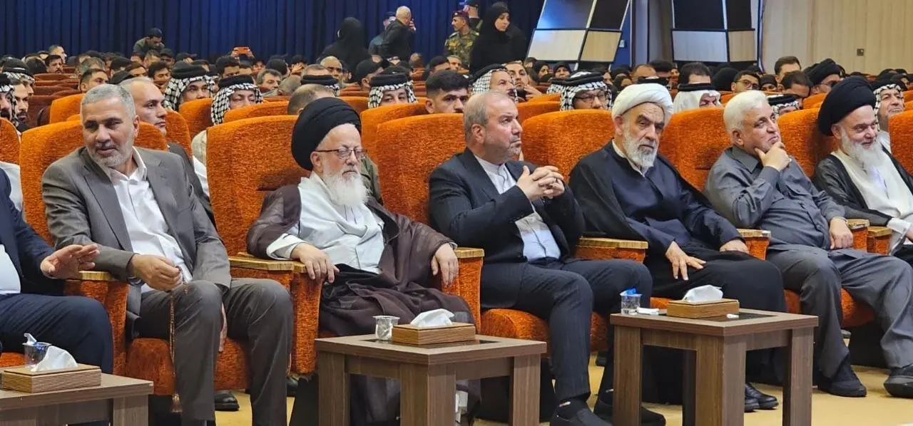  برگزاری مجلس بزرگداشت چهلم تشییع پیکر رهبر شهید انقلاب در بغداد
