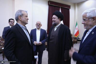 سانسور سخنان پزشکیان و آیتالله سید حسن خمینی در خبر تلویزیون