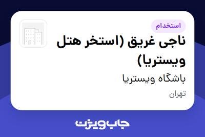  استخدام ناجی غریق (استخر هتل ویستریا) در باشگاه ویستریا