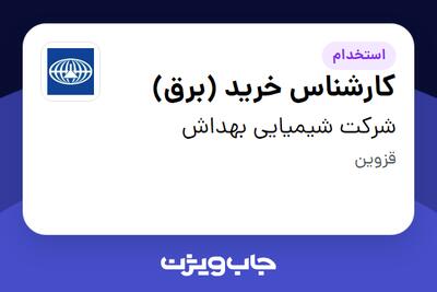 استخدام کارشناس خرید (برق) - آقا در شرکت شیمیایی بهداش