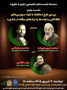 نشست بررسی طرح «مقالبه با نفوذ سرویس های اطلاعاتی در کشور»