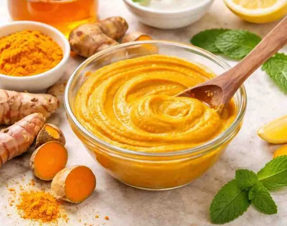 ۳ ماسک خانگی با زردچوبه برای مراقبت از پوست