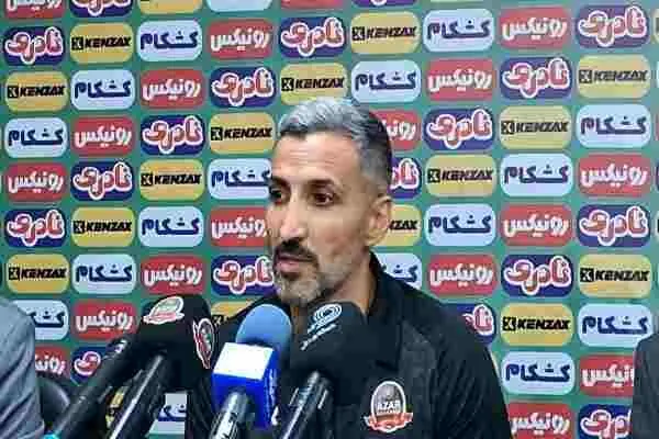 مربی شمس آذر: از موقعیت ها استفاده نکردیم
